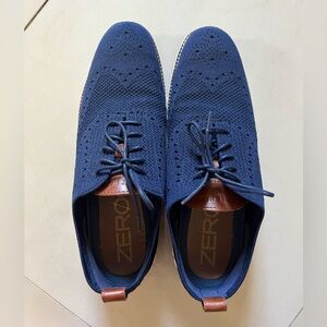 Cole Haan Men’s Zerogrand Oxford Blue Shoes